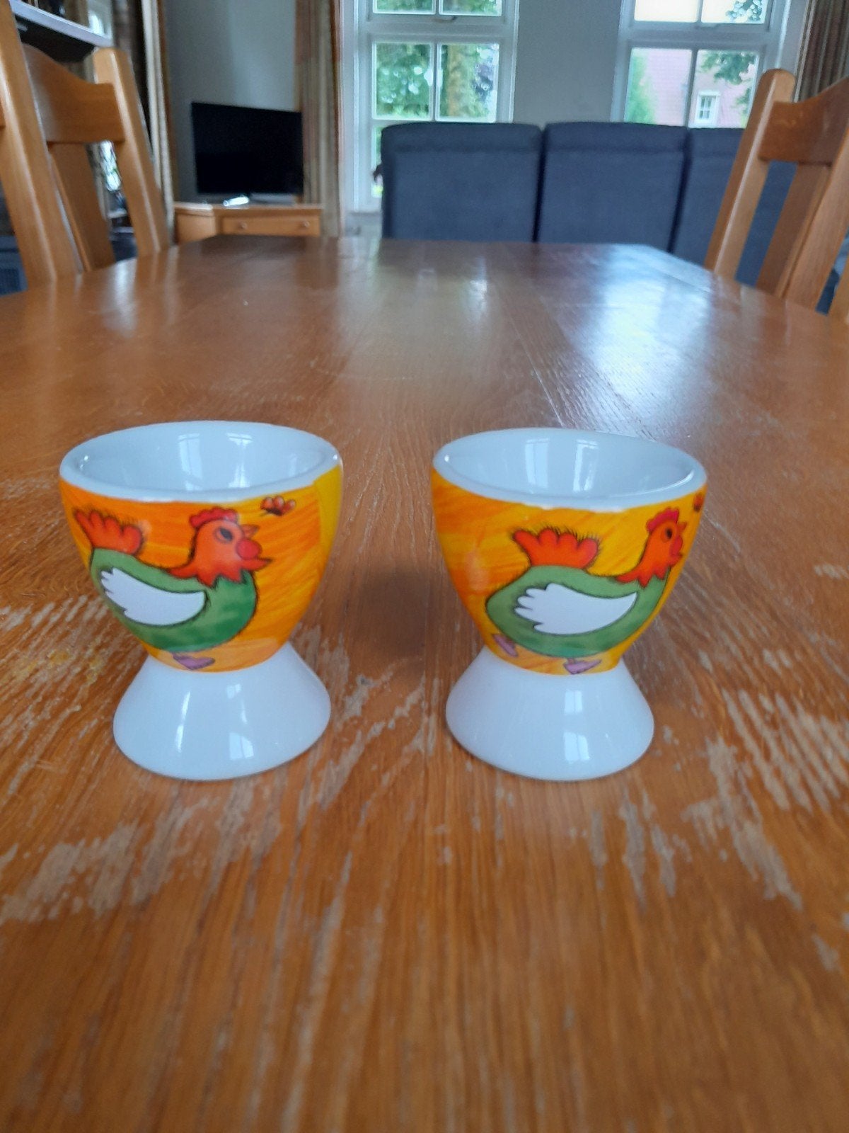 2 eieren dopjes, Ophalen of Verzenden, Nieuw, Overige stijlen