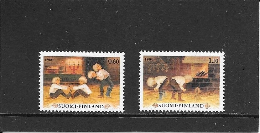 Finland kerst, Postzegels en Munten, Postzegels | Europa | Scandinavië, Ophalen of Verzenden, Finland, Postfris
