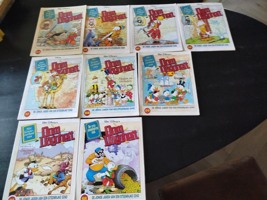 Het complete levensverhaal van oom Dagobert deel 1 tm 9, Carl Barks, Complete serie of reeks, Europa, Ophalen of Verzenden