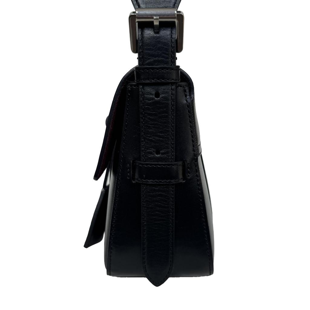 Mulberry east west bayswater zwart kalfsleer schoudertas sac image 4