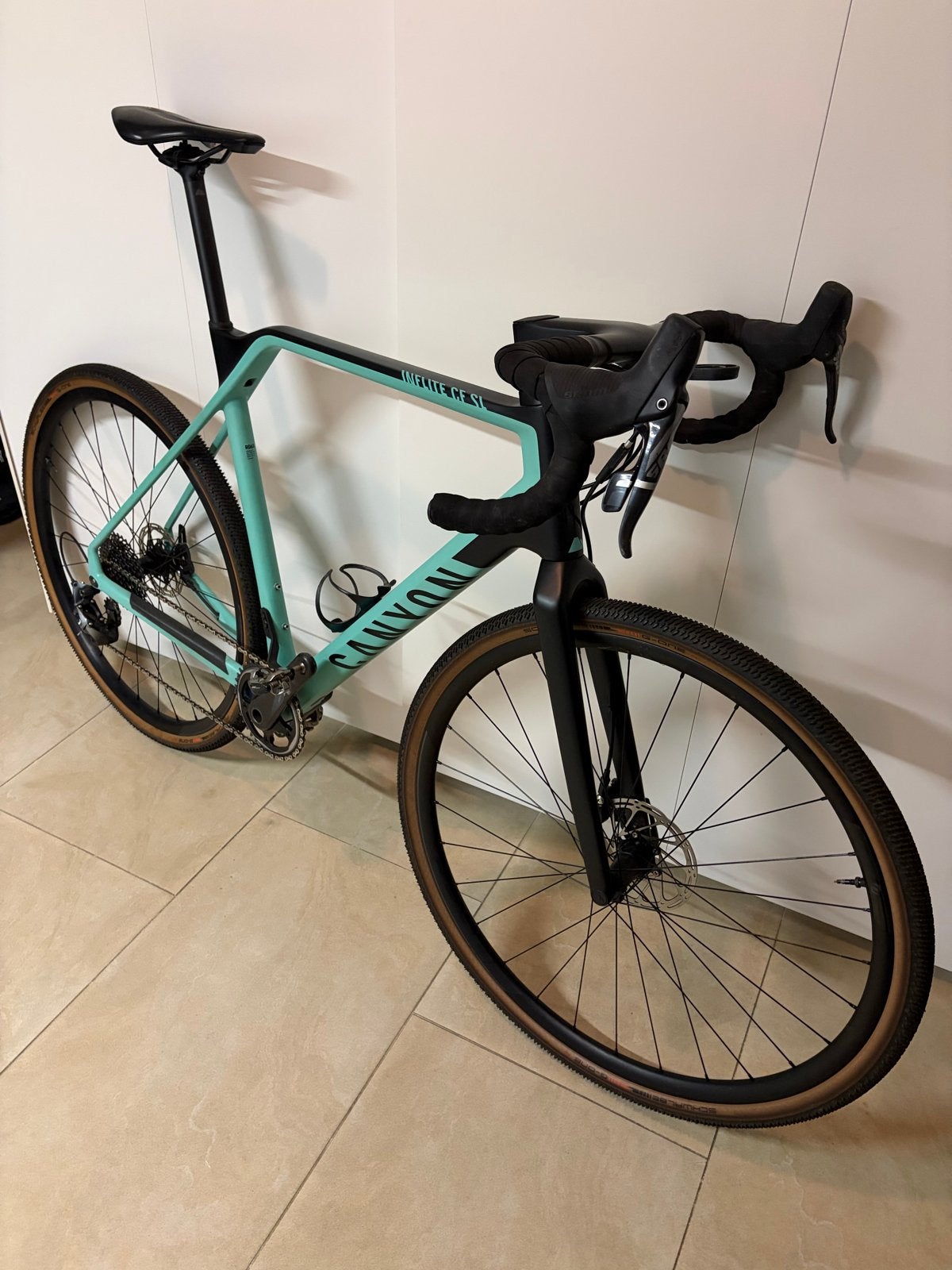 Canyon Inflite CF SL Gravelbike - maat L, Fietsen en Brommers, 28 inch, Carbon, Heren, Zo goed als nieuw