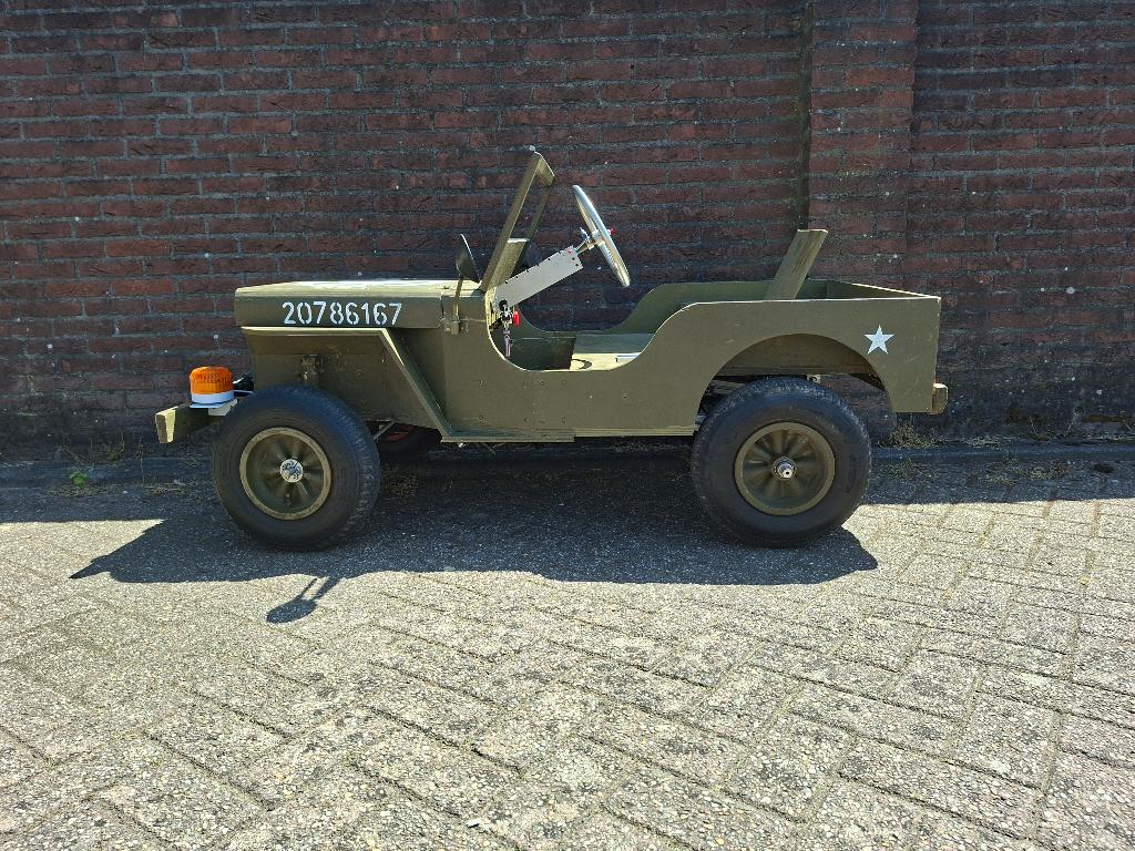 Houten Electrische Jeep, Ophalen, Gebruikt, Overige merken, Motor