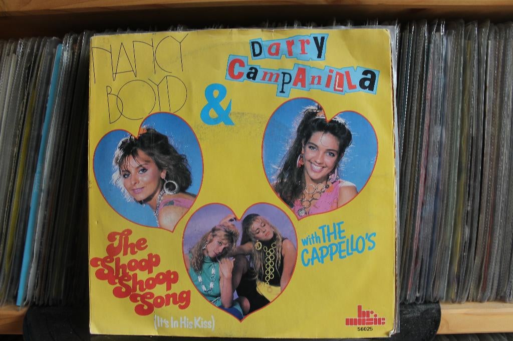 7" Single Nancy Boyd & Darry Campanilla with The Cappello's, Gebruikt, 7 inch, Ophalen of Verzenden, Pop