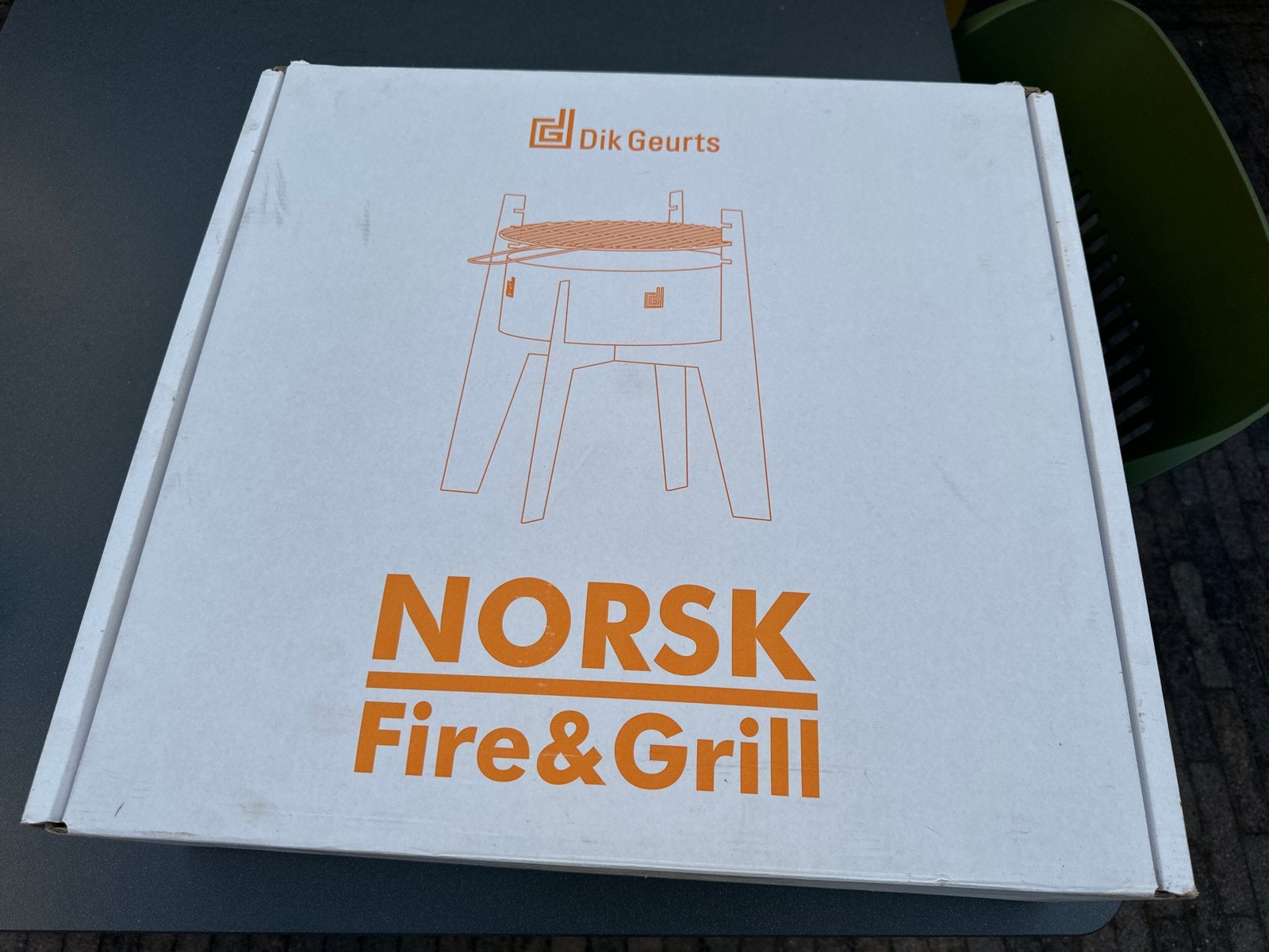 Dik Geurts NORSK Fire & Grill BBQ, Ophalen, Gebruikt