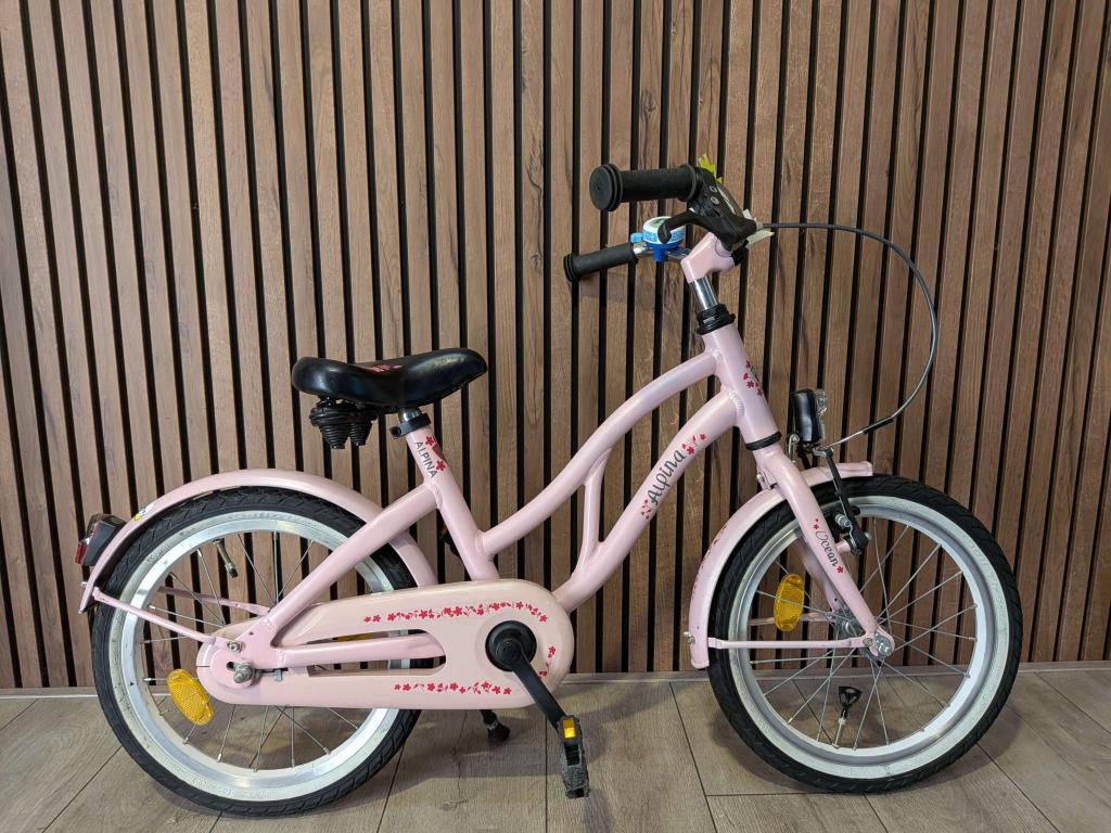 Alpina ocean 16 inch meisjesfiets, Terugtraprem, Gebruikt, Alpina, Niet ingevuld