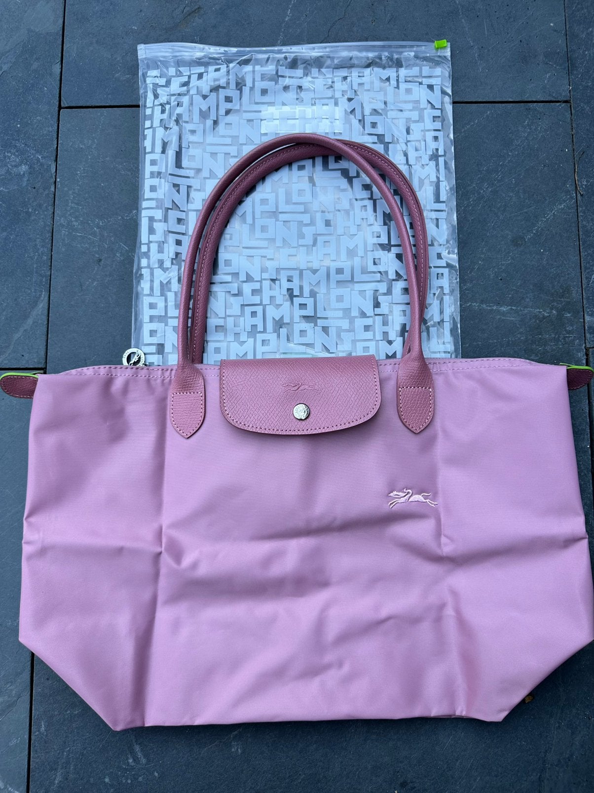 Longchamp Tote Bag L - Roze, Ophalen of Verzenden, Nieuw, Roze, Shopper