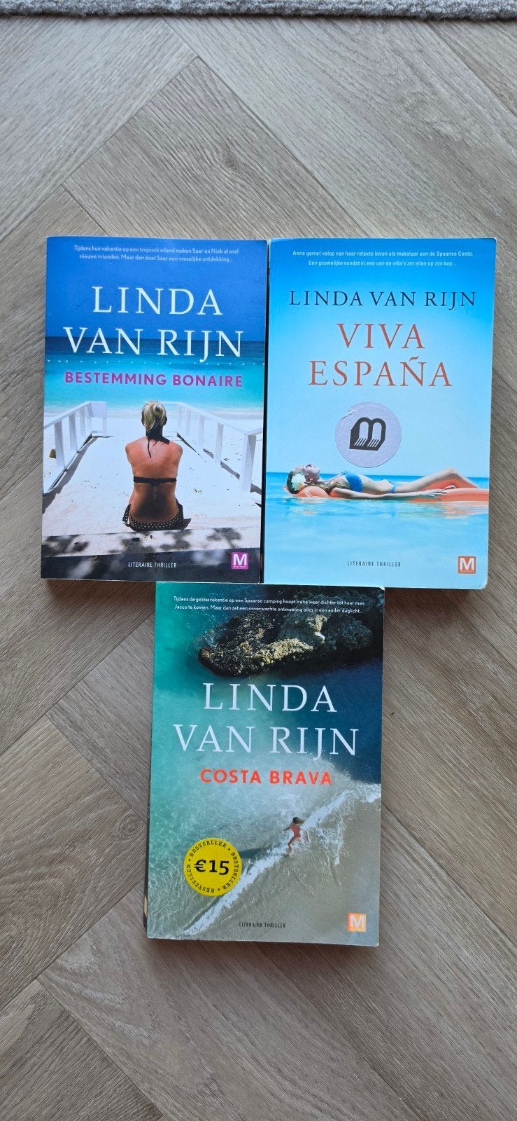 Linda van Rijn trillers, Ophalen of Verzenden, Gelezen, Linda van Rijn, Nederland