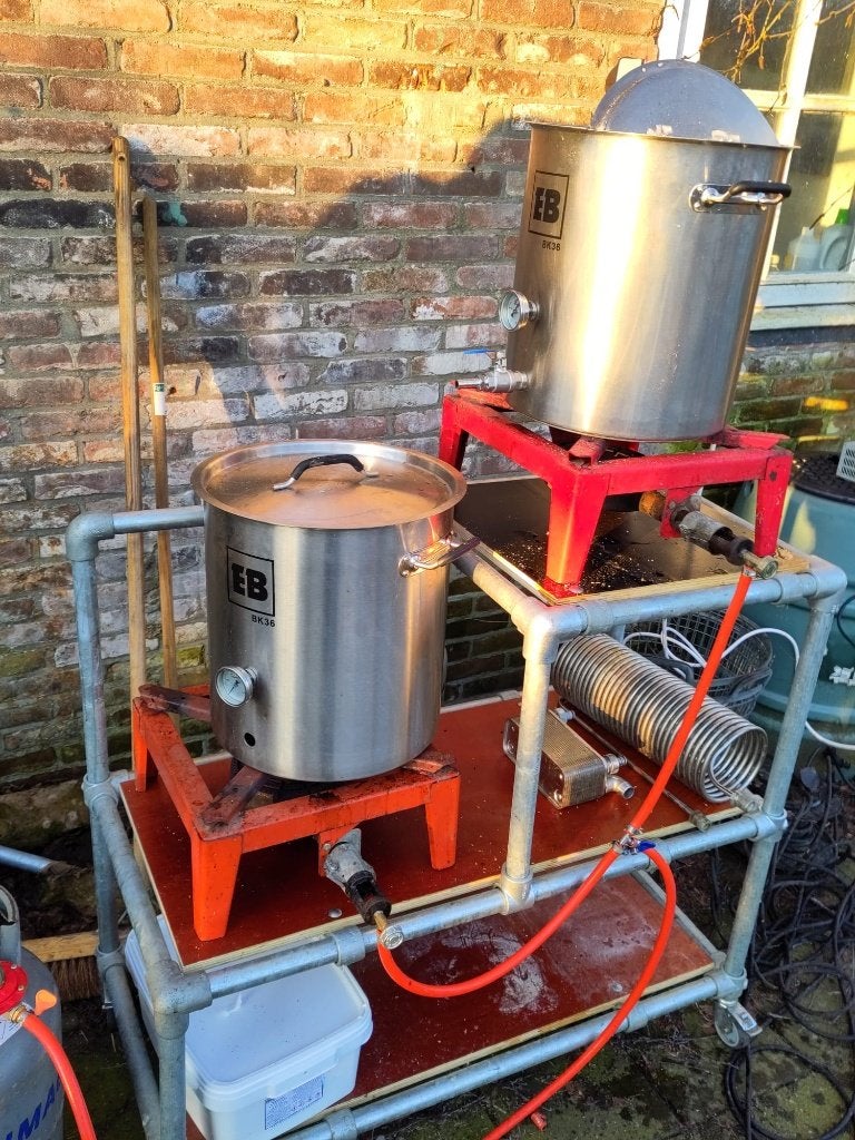 bier brouwinstallatie te koop, Ophalen, Zo goed als nieuw