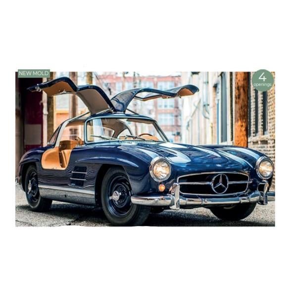 Mercedes Benz 300 SL 1954 Blauw Modelauto 1/18 Norev, Hobby en Vrije tijd, Modelauto's | 1:18, Auto, Norev, Ophalen of Verzenden