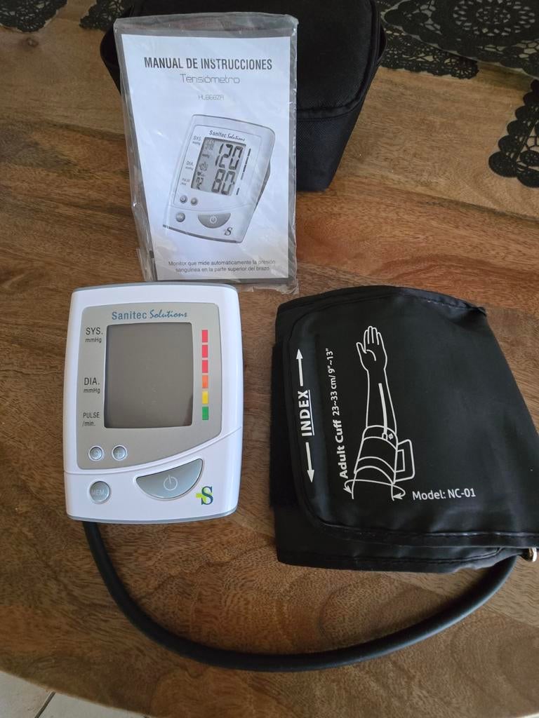 Sanitec arm bloeddrukmeter , Ophalen