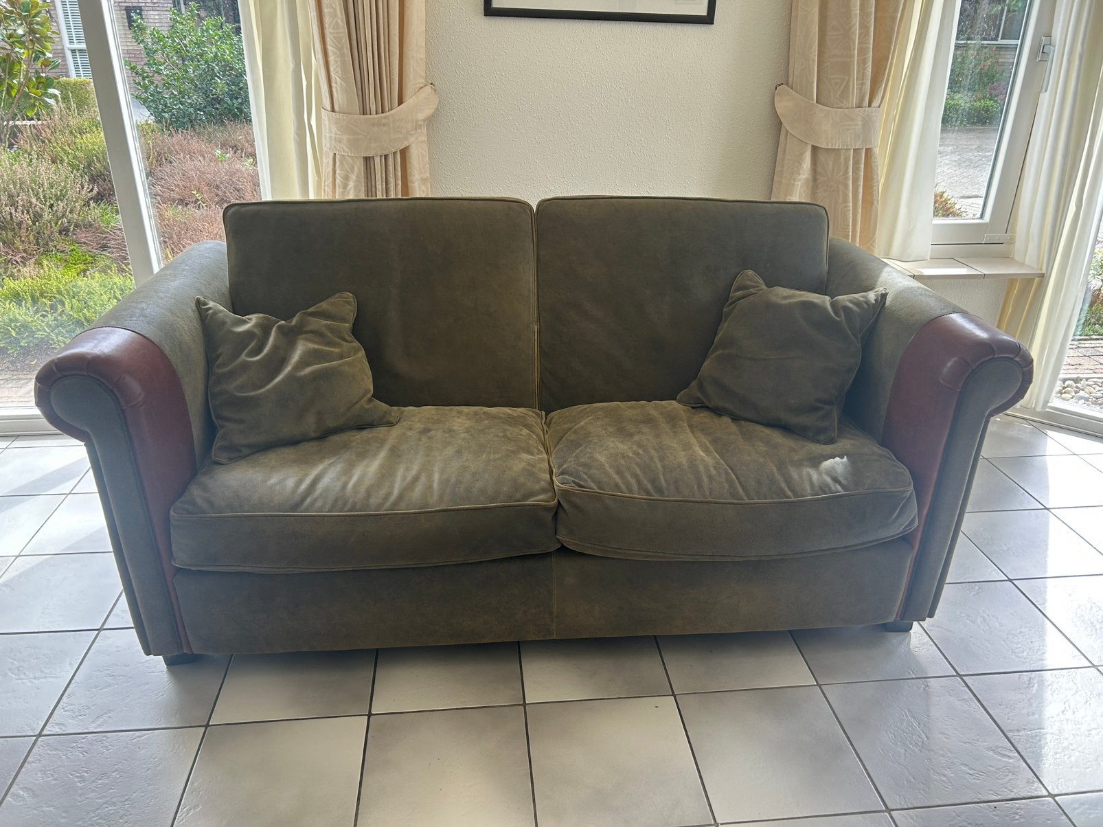 2,5 zits bank, Ophalen, Gebruikt, 150 tot 200 cm, Driepersoons