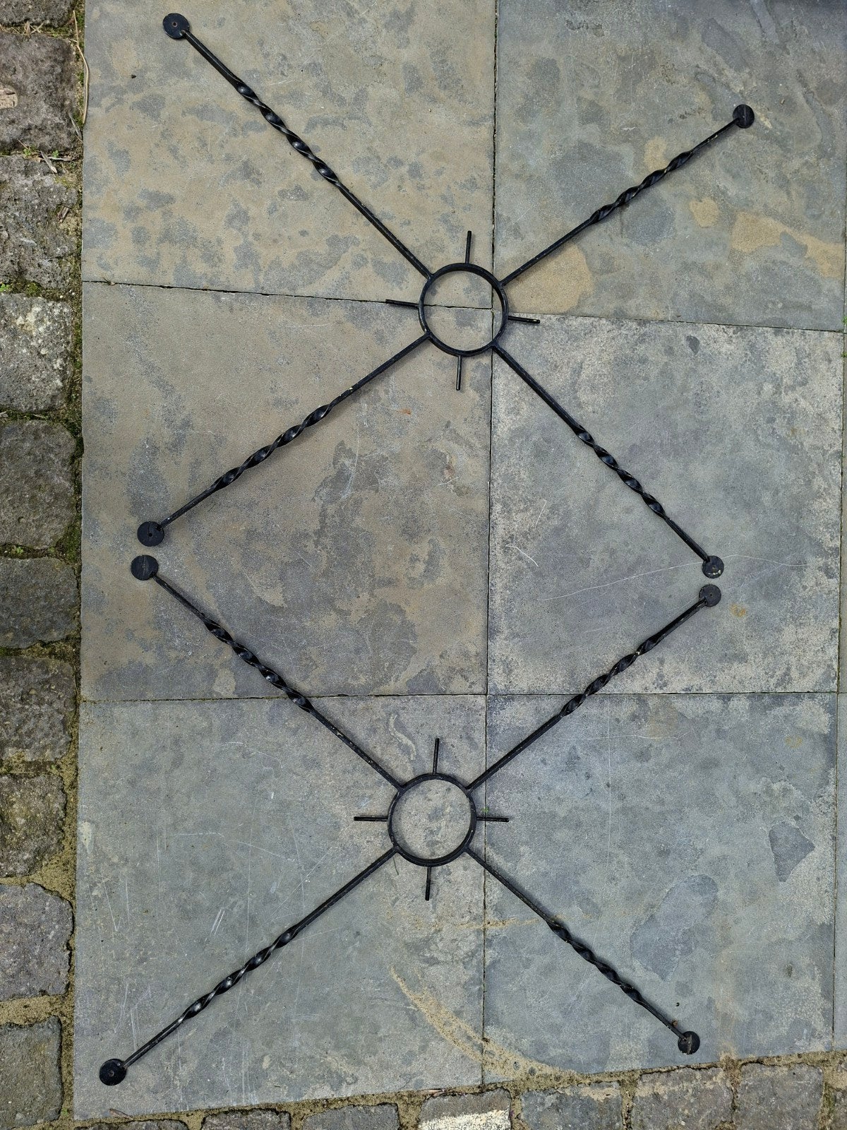 smeedijzer werk voor raam of deur., Ophalen