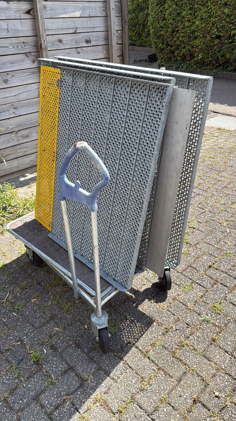 oprijplaat voor scootermobiel of rolstoel of et cetera, Ophalen of Verzenden, Zo goed als nieuw, Elektrische rolstoel