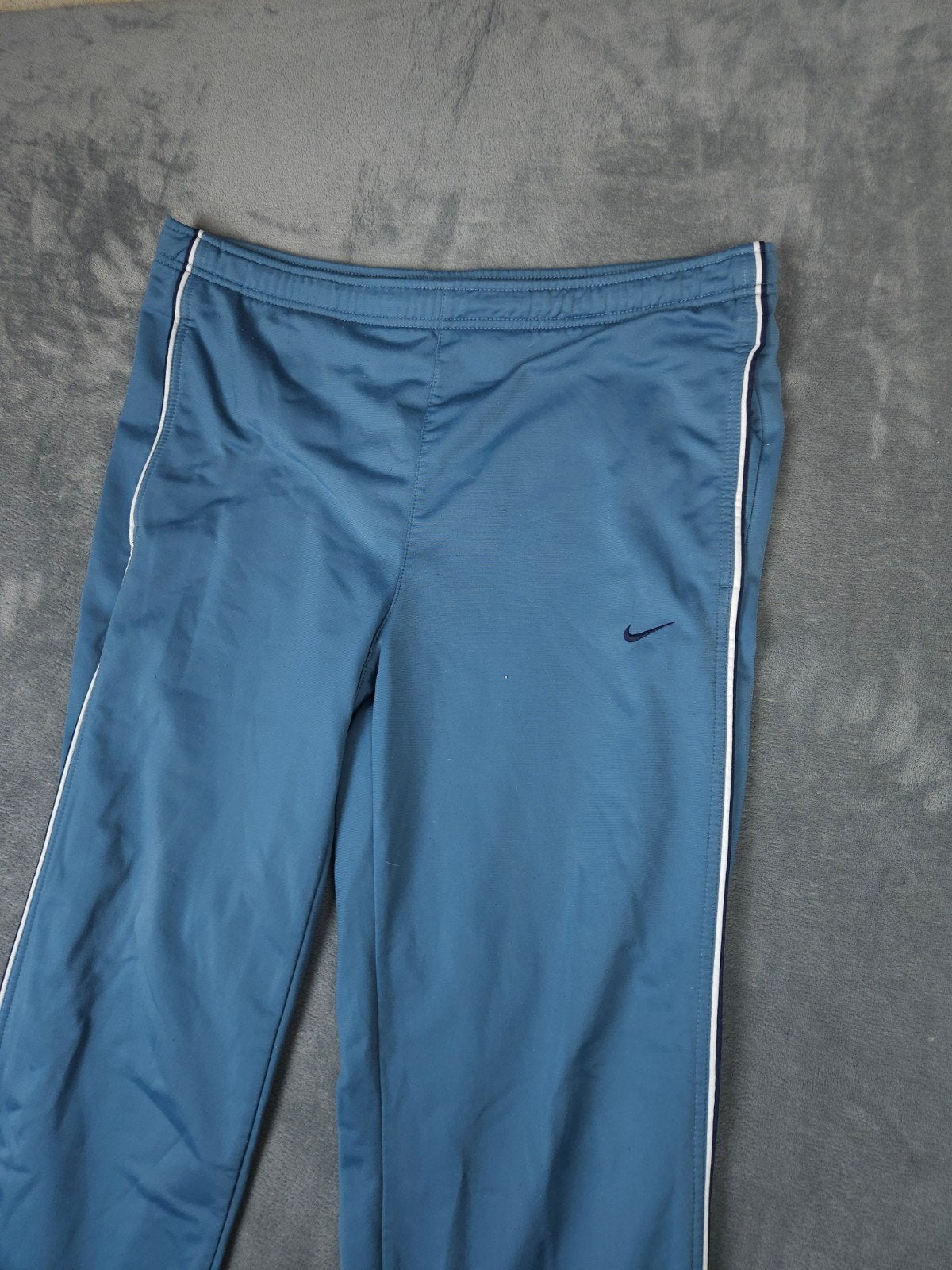 Vintage Nike Trainingsbroek Baggy L Blauw Sport Sportswear, Maat 52/54 (L), Blauw, ., Nike