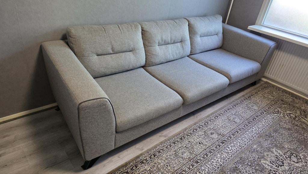 Henders & Hazel 3-zitsbank met voetenbank / hoekbank, Ophalen, Modern en comfortabel, Driepersoons, 75 tot 100 cm