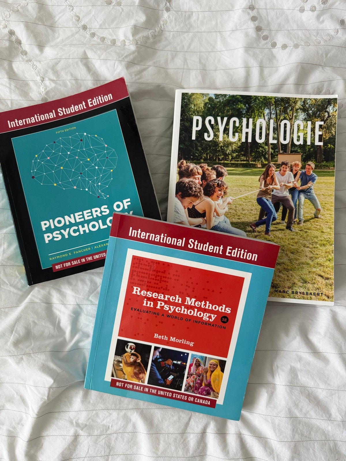 Psychologie boeken: Pioneers, Research Methods, Psychologie, Ophalen of Verzenden, Zo goed als nieuw, Overige onderwerpen