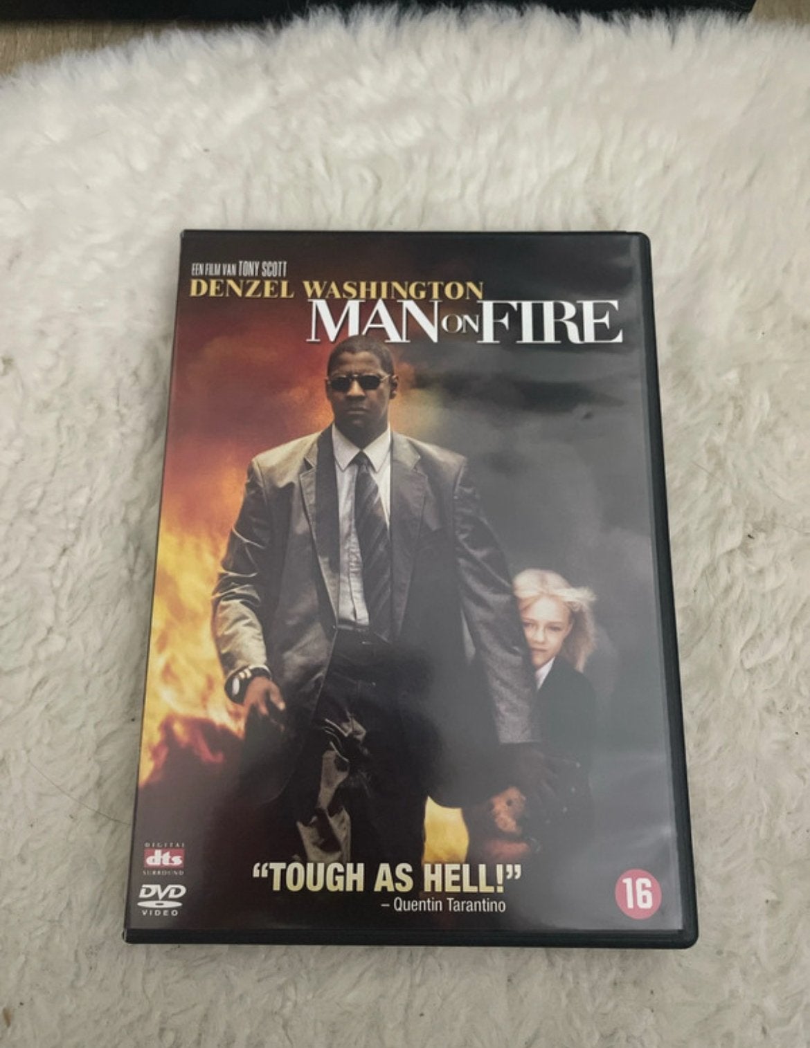 Man on fire dvd, Vanaf 16 jaar, Ophalen of Verzenden, Zo goed als nieuw