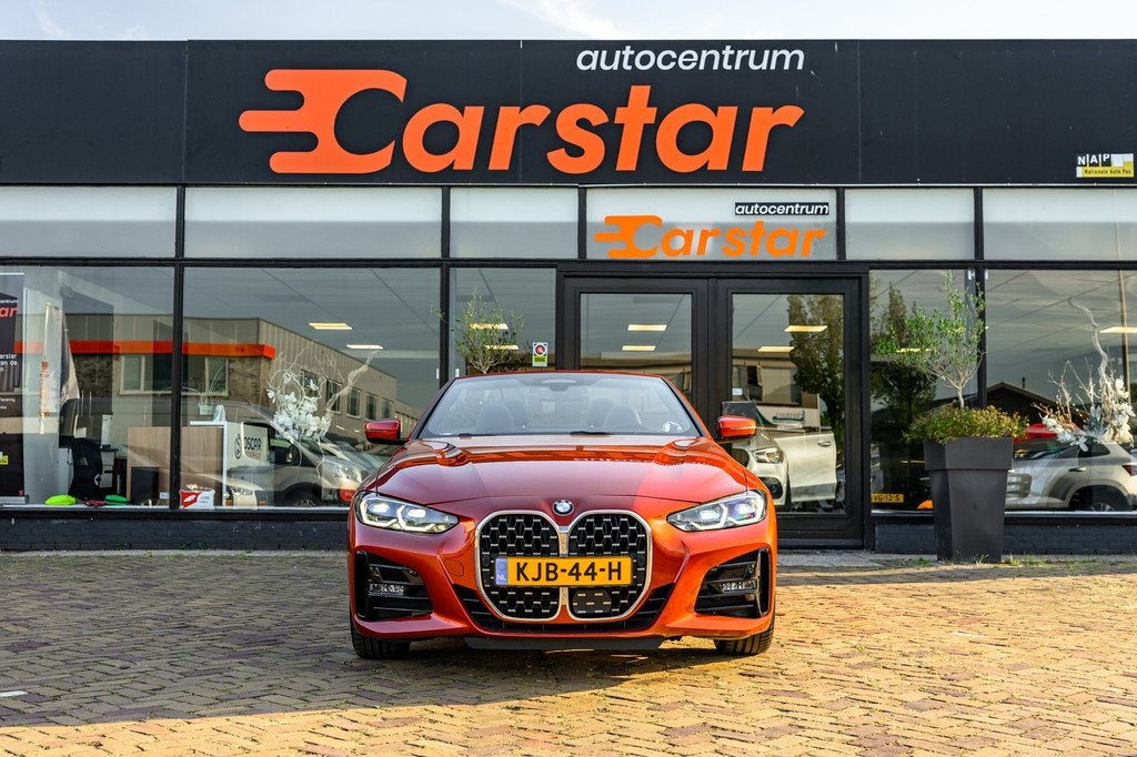 BMW 4-serie Cabrio 420i High Executive|M-Sport|Camera|Head-U, Auto's, Automaat, 1998 cc, Gebruikt, Cabriolet
