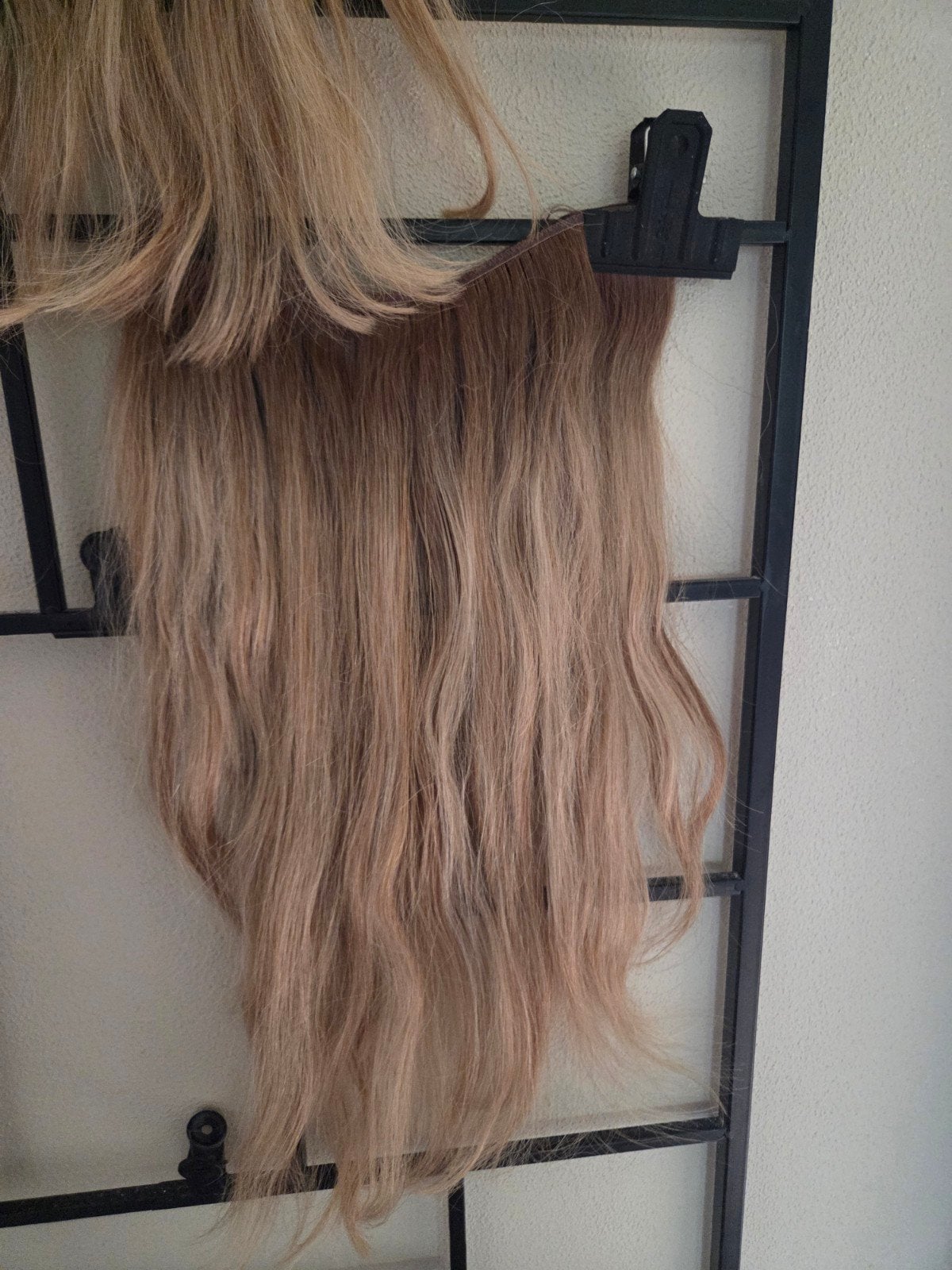 hairextensions echt haar Goldlinehair, Sieraden, Tassen en Uiterlijk, Uiterlijk | Haarverzorging, Ophalen of Verzenden, Zo goed als nieuw