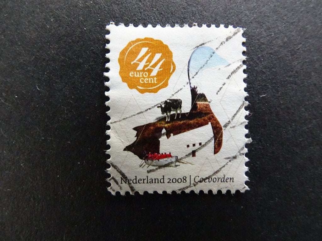 Postzegel Nederland / Coevorden / 2008, Ophalen of Verzenden, Na 1940, Gestempeld
