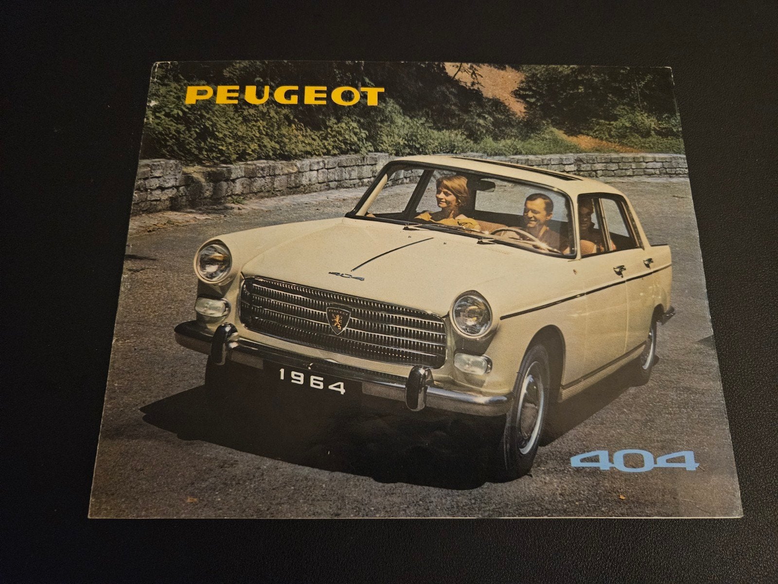 Brochure Peugeot 404 1964, Boeken, Ophalen of Verzenden, Zo goed als nieuw, Peugeot
