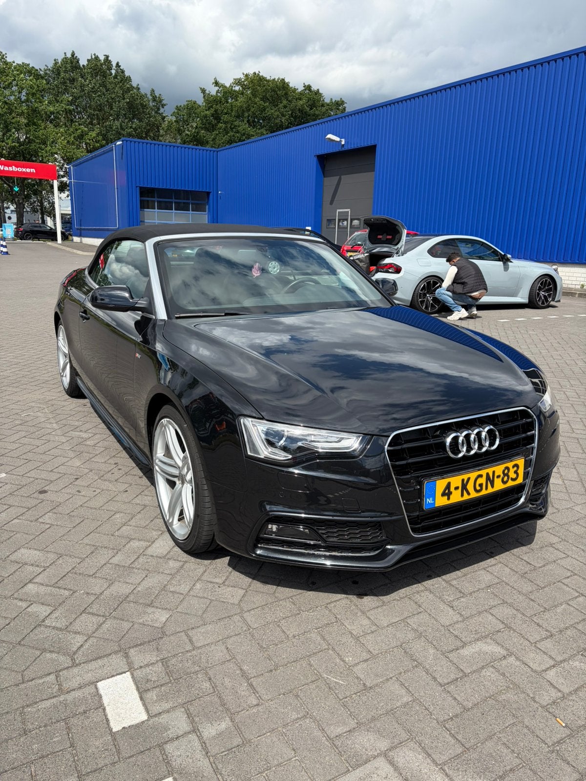 Audi A5 Cabriolet 1.8 TFSI Pro Line S – 2013 & 54000km, Auto's, Audi, Automaat, Zwart, Cabriolet, Zwart