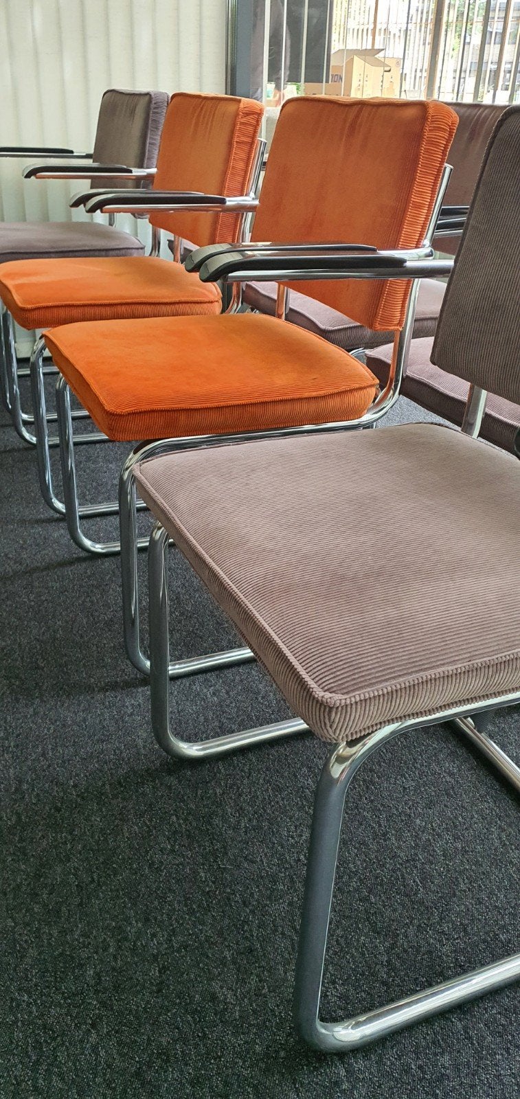Zuiver stoelen - set van 7, Ophalen, Modern, Retro, Gebruikt, Overige kleuren