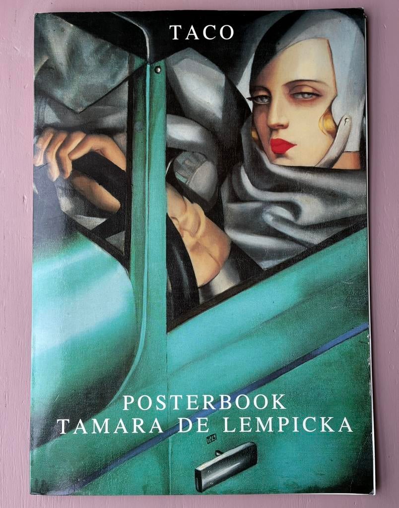Posterboek vintage Tamara de Lempicka, Ophalen of Verzenden, Gelezen, Schilder- en Tekenkunst