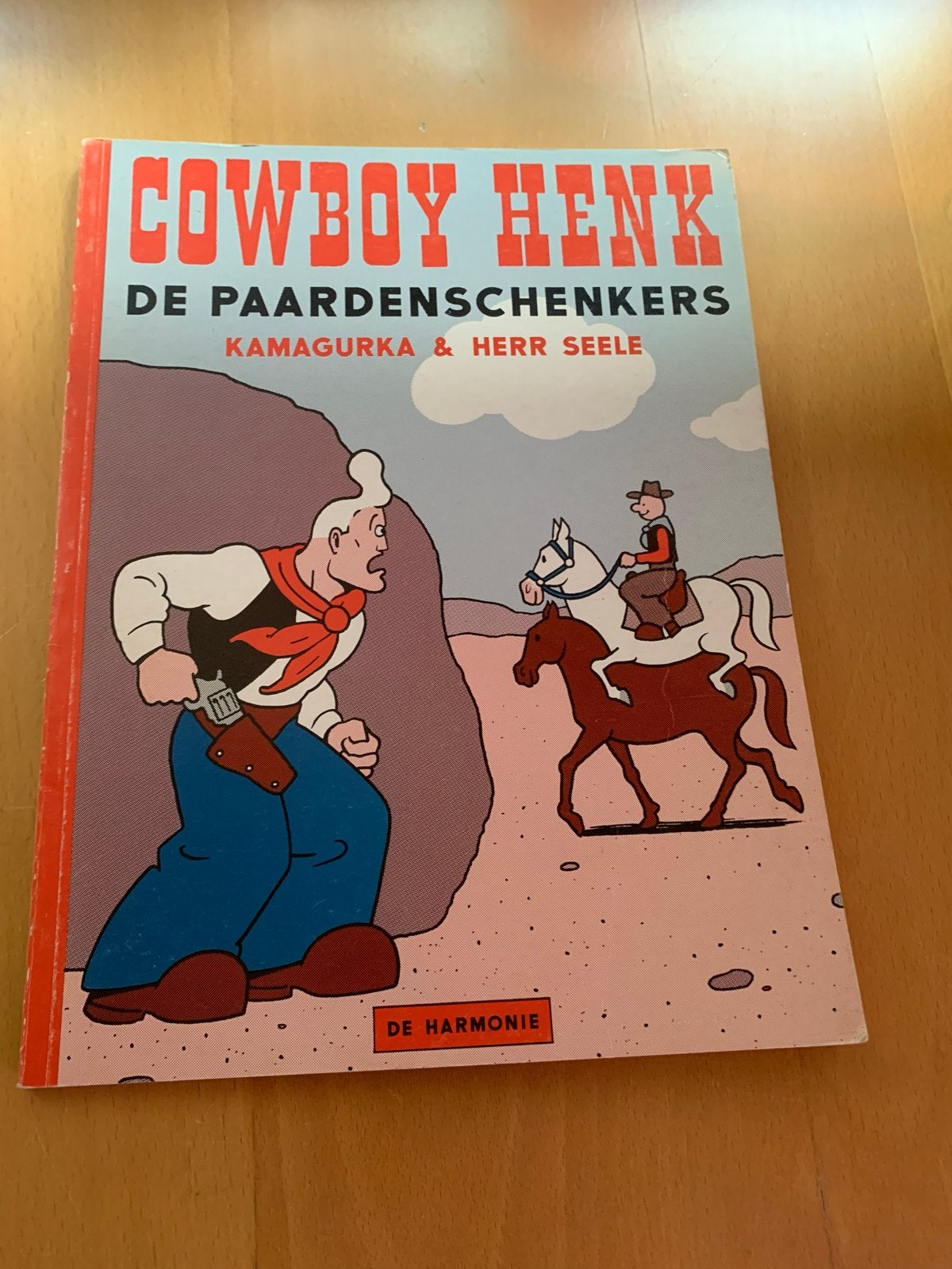 Cowboy Henk - De Paardenschenkers - Kamagurka & Herr Seele, Eén stripboek, Ophalen of Verzenden, Gelezen