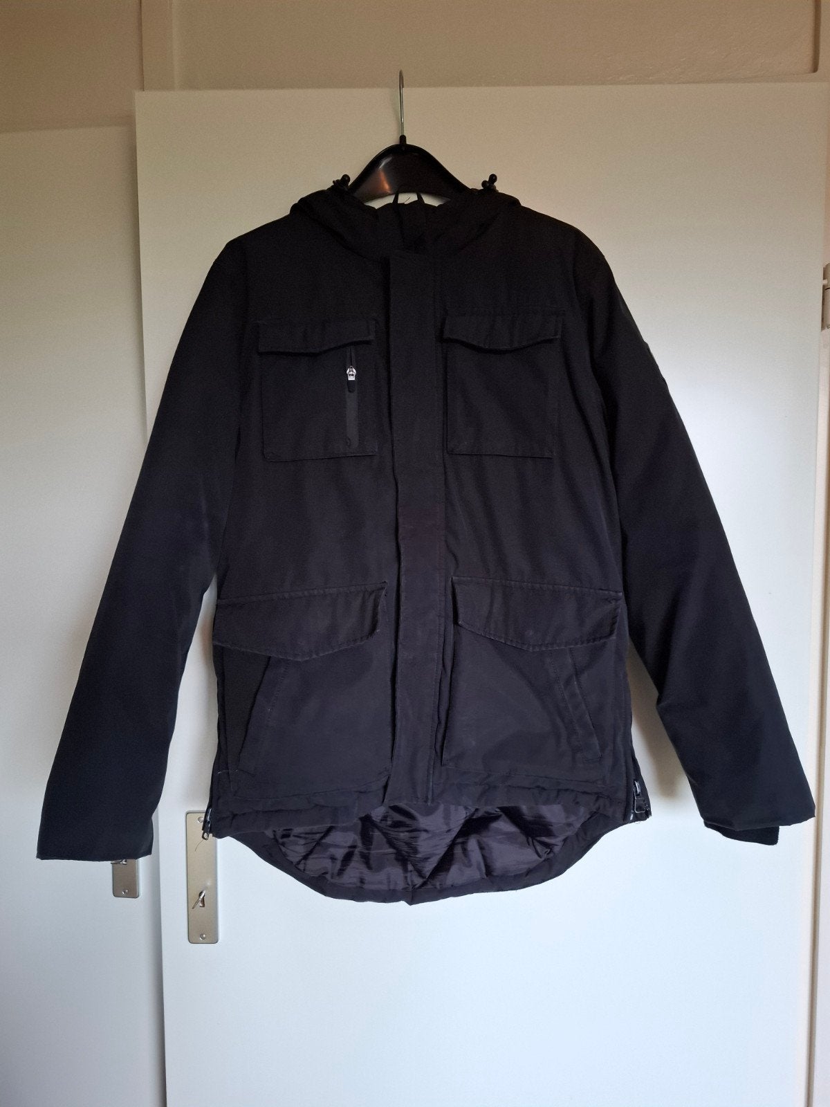 winterjas fsbn maat S, Kleding | Heren, Ophalen of Verzenden, Zo goed als nieuw, Zwart