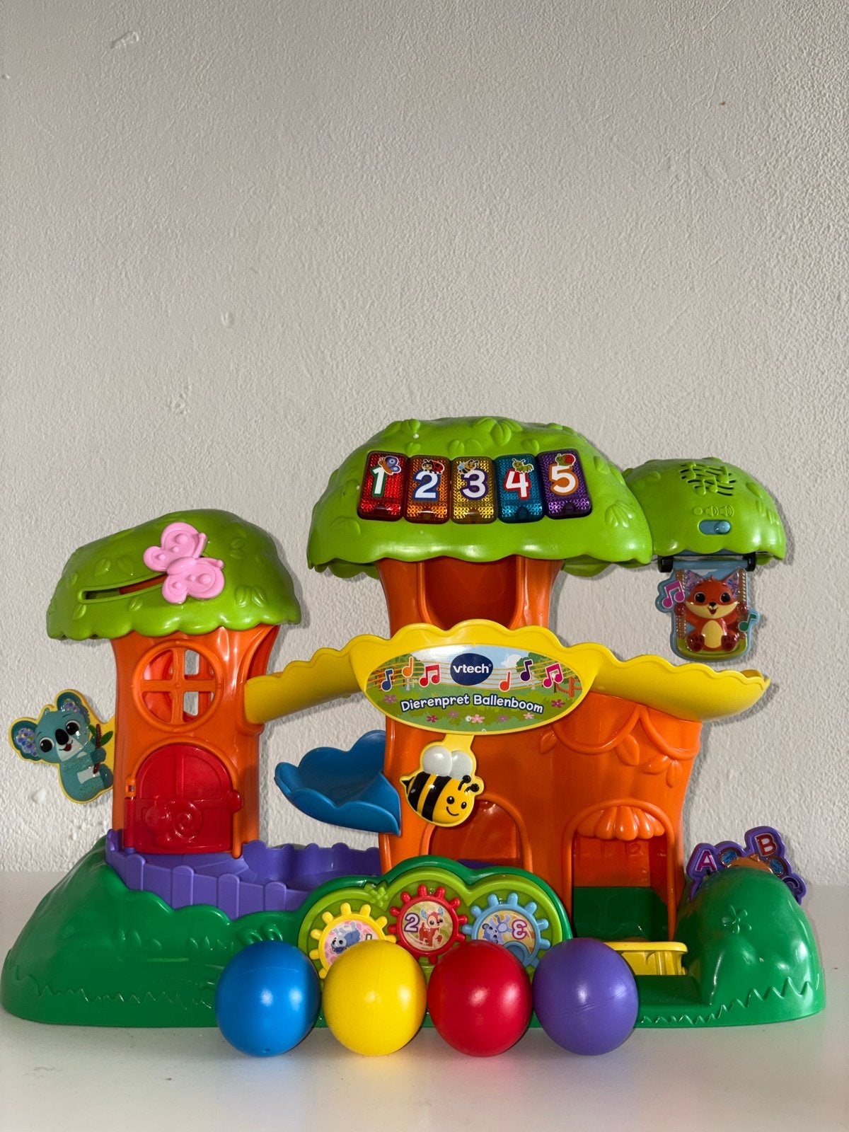 VTech Dierenpret Ballenboom - Interactief Speelgoed, Ophalen, Zo goed als nieuw, 6 maanden tot 2 jaar