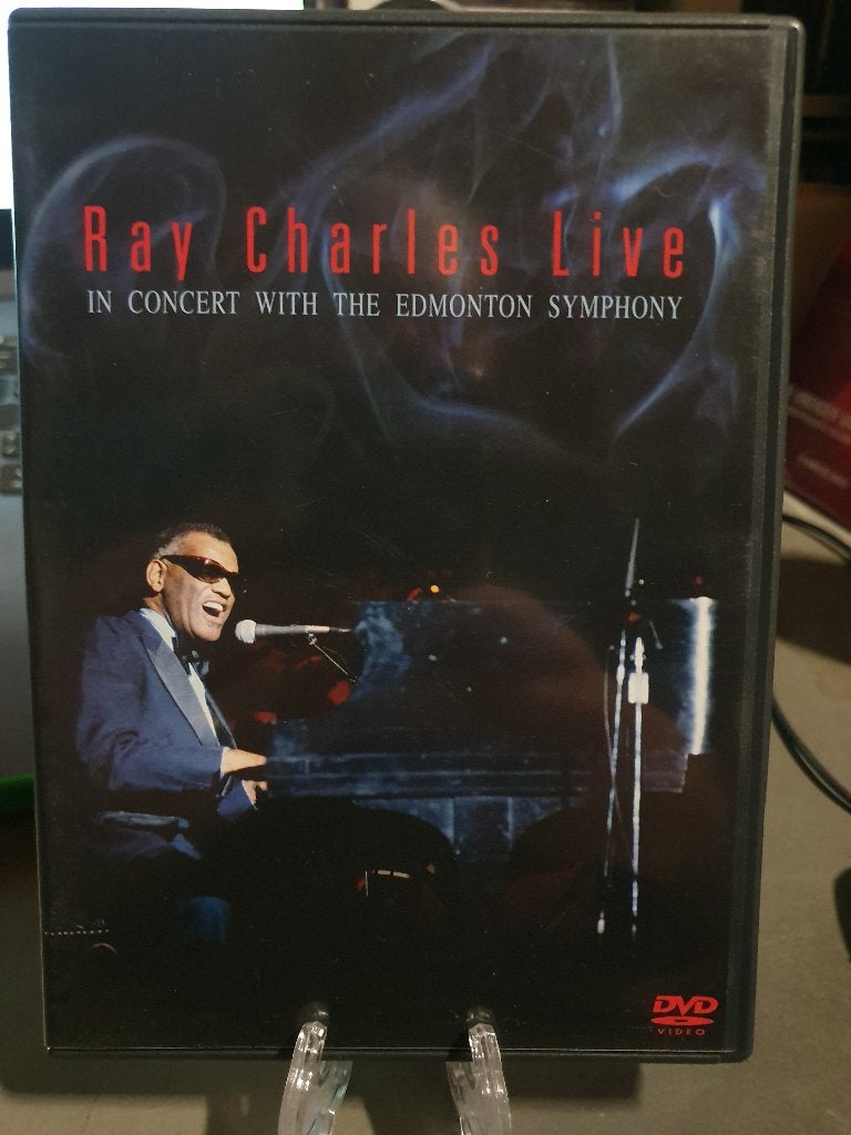 Ray Charles - Live With The Edmonton Symphony - DVD, Alle leeftijden, Ophalen of Verzenden, Zo goed als nieuw