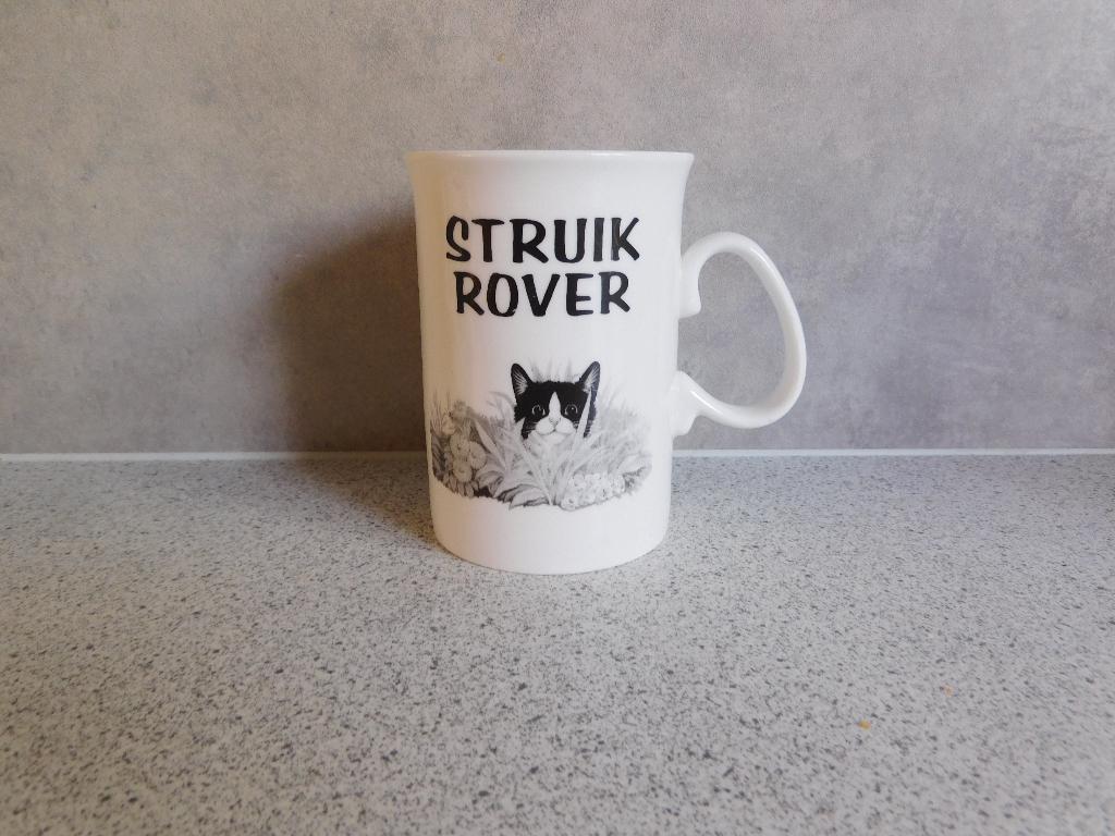 Mok Fine Bone China Struikrover Felix Duchess, Ophalen of Verzenden, Zo goed als nieuw, Overige stijlen, Kop(pen) en/of Schotel(s)
