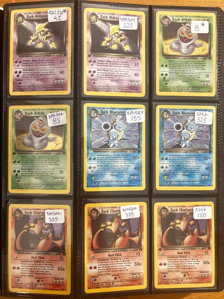 Pokemon Team Rocket kaarten ( Deel 1 ), Ophalen of Verzenden, Meerdere kaarten