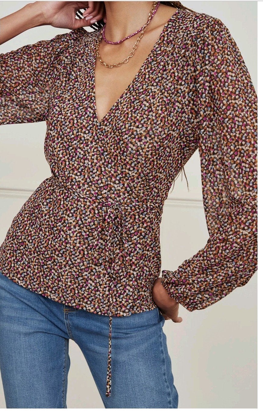 Fabienne Chapot Levi top/ blouse maat S *nieuw *, Kleding | Dames, Nieuw, Ophalen of Verzenden, Fabienne Chapot, Lange mouw
