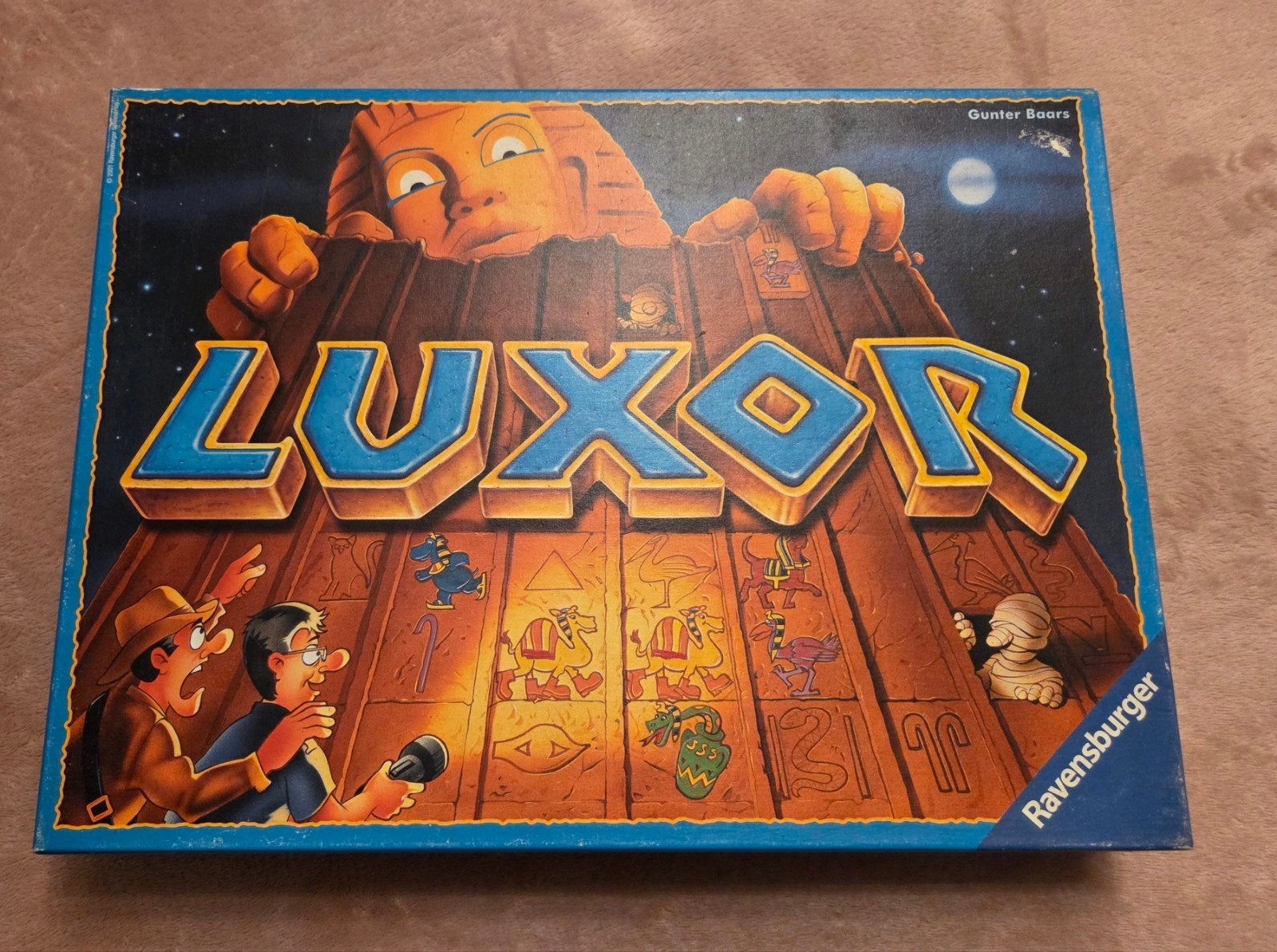 Luxor bordspel - Ravensburger, Hobby en Vrije tijd, Ophalen of Verzenden, Gebruikt, Ravensburger