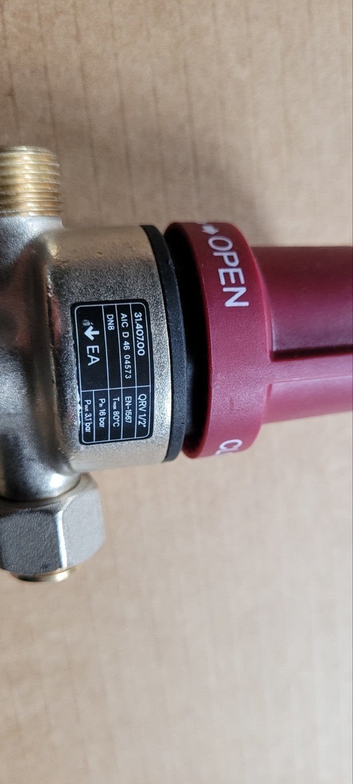 Nieuwe drukregelaar voor waterleiding, 1/2 inch, Qcooker, Overige typen, Nieuw, Ophalen of Verzenden
