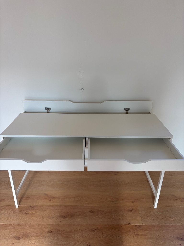 Ikea ALEX Desk, white, Ophalen, Gebruikt, Wit