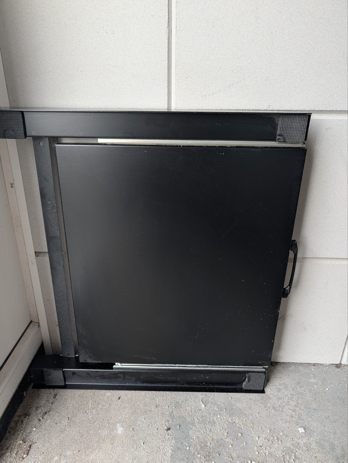 Stapelkit voor wasmachine en droger met uittrekblad, Ophalen, Gebruikt