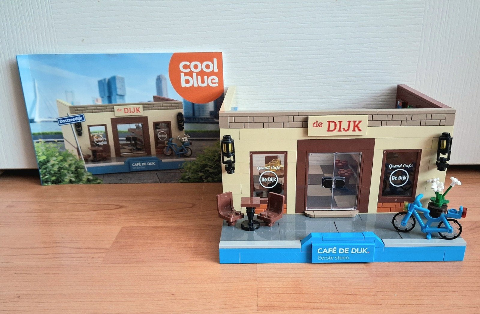 Bouwblokjes Café de Dijk, Cool Blue, Ophalen of Verzenden, Zo goed als nieuw