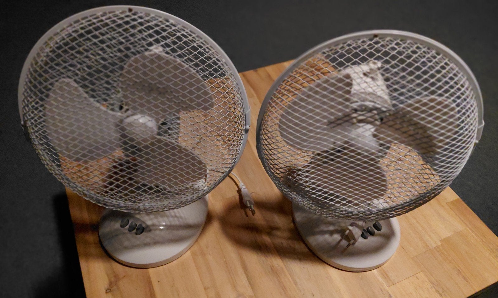 2 ventilatoren, Ophalen of Verzenden, Gebruikt