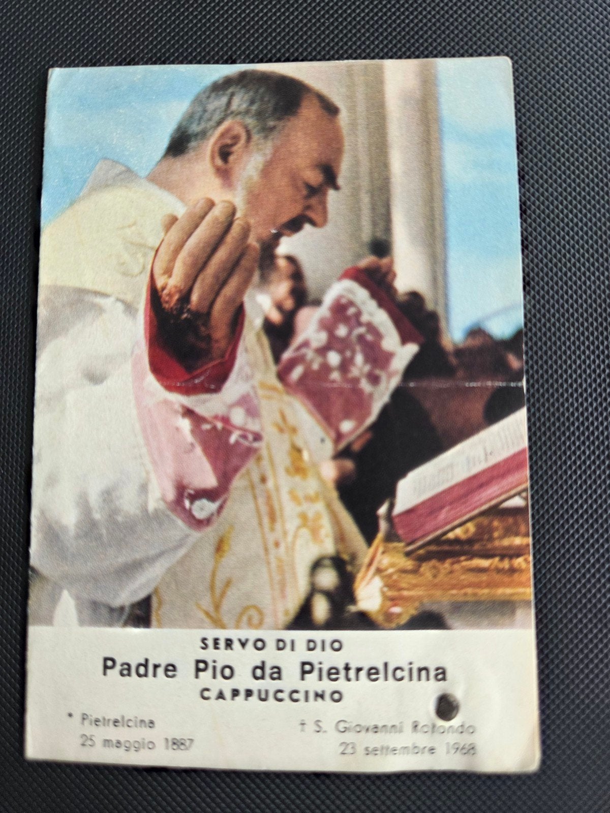 Gebedenboekje Padre Pio - Italiaans, Verzamelen, Ophalen of Verzenden