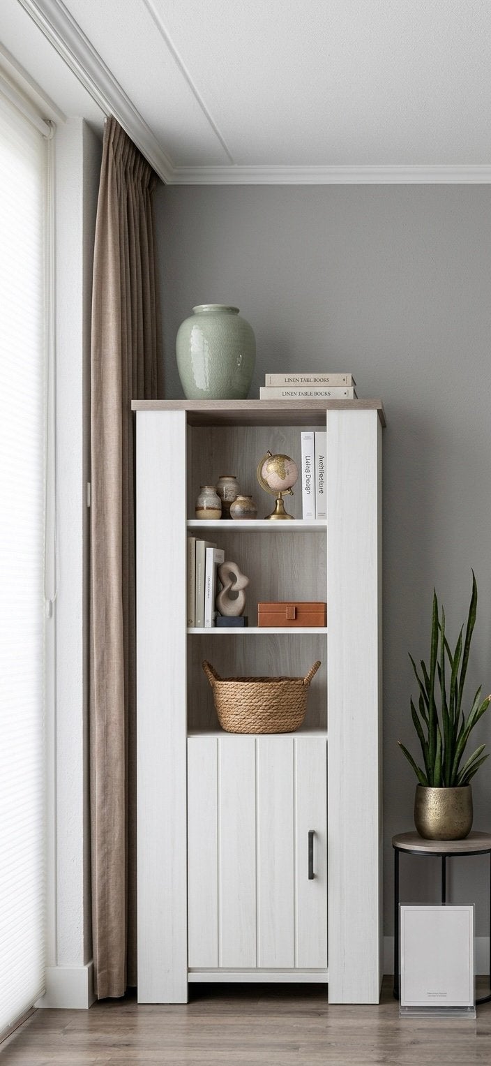 Stijlvolle boekenkast/buffetkast van Haco, Ophalen, 50 tot 100 cm, Zo goed als nieuw, 150 tot 200 cm