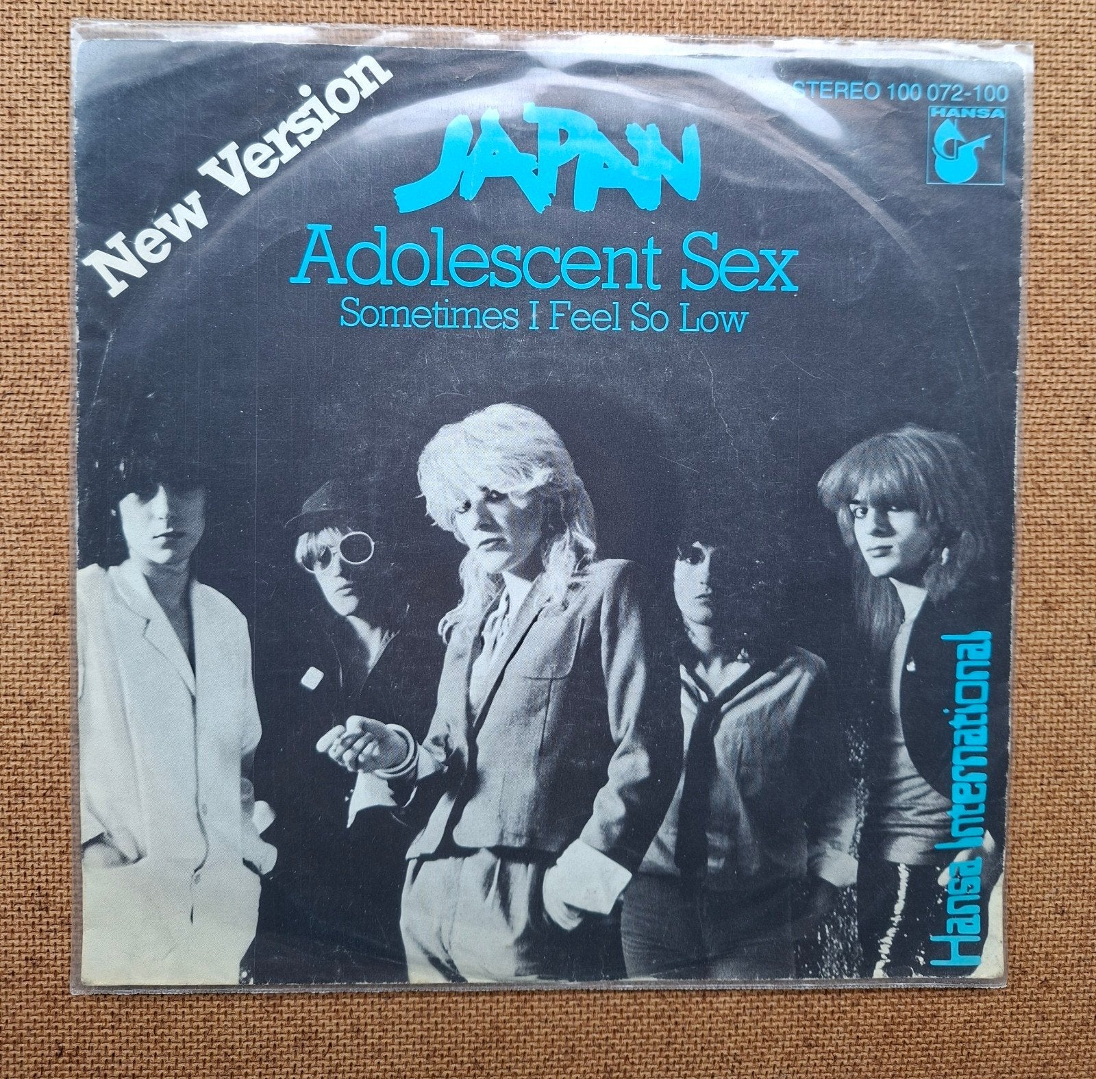 Japan - Adolescent sex  - Single is TOP, Ophalen of Verzenden, Gebruikt, 7 inch, Pop