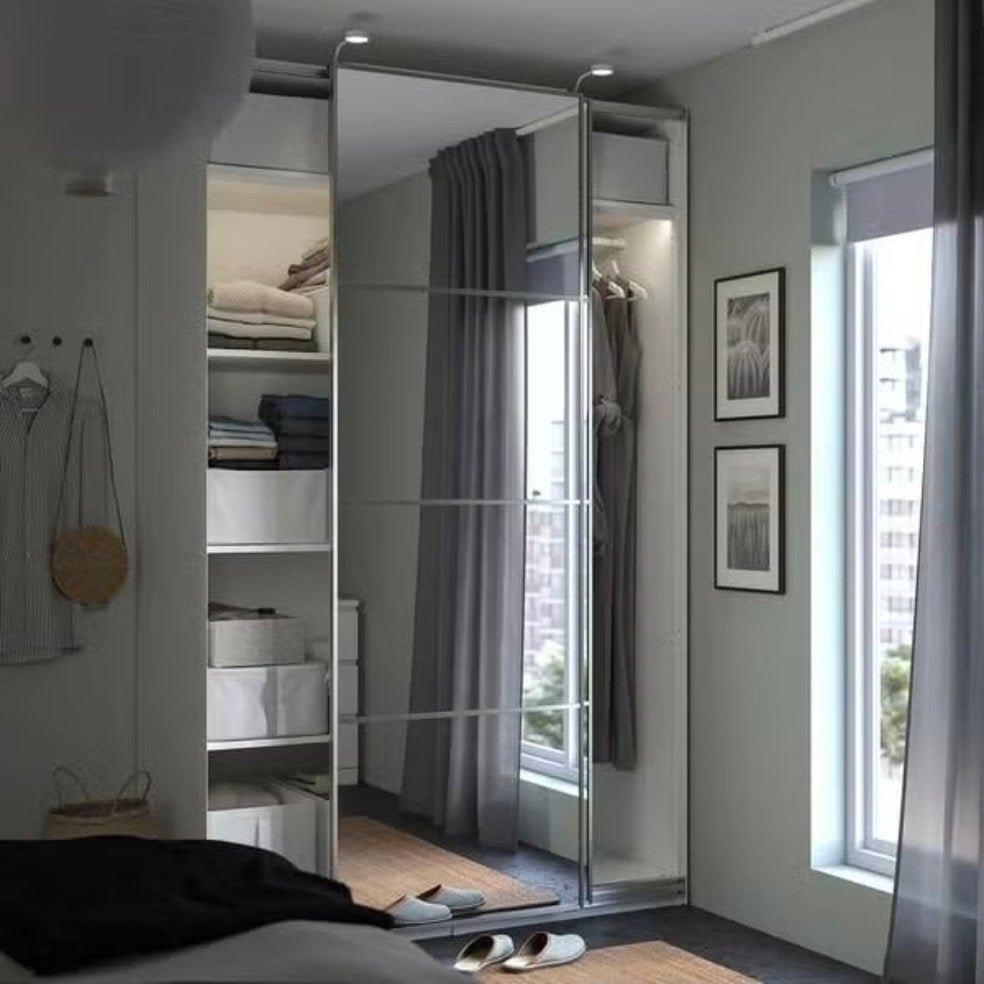 Spiegel schuifdeuren ikea paxkast (gratis ophalen), Ophalen, Gebruikt, 50 tot 100 cm, Minder dan 100 cm
