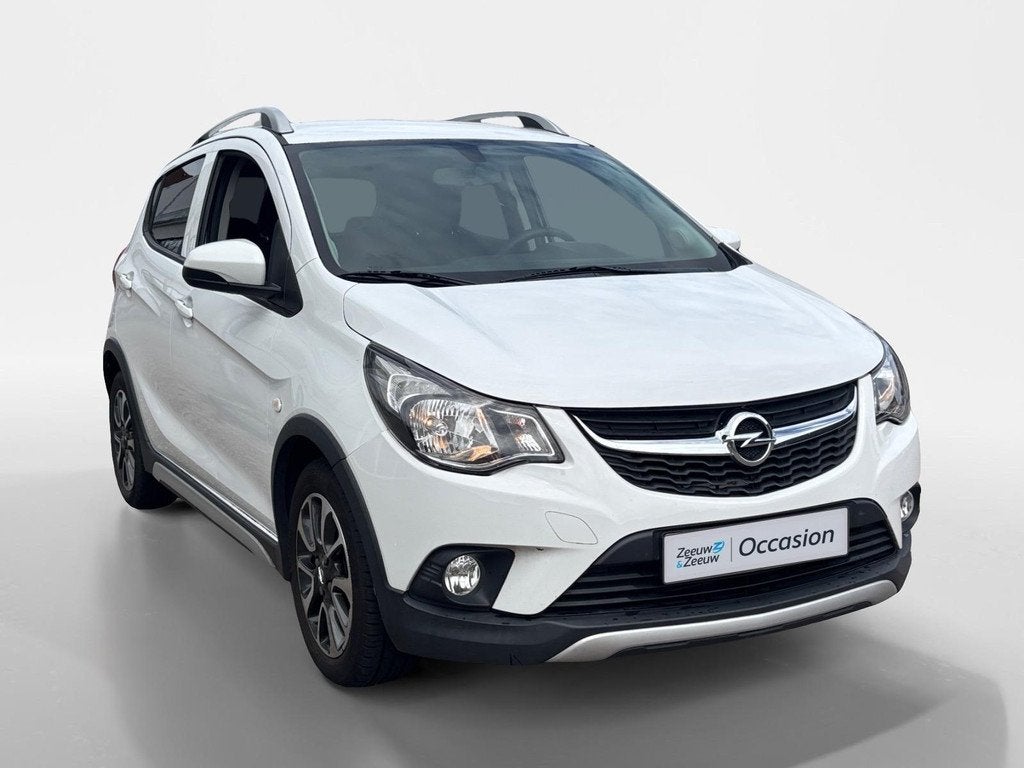 Opel KARL 1.0 Rocks Online Edition | Automaat | Apple carpla, Auto's, Stof, Gebruikt, Origineel Nederlands, Bedrijf