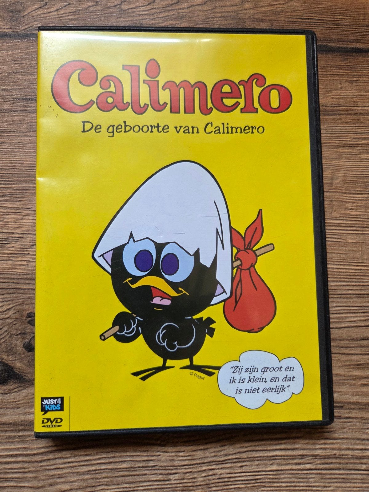 dvd Calimero, Ophalen of Verzenden