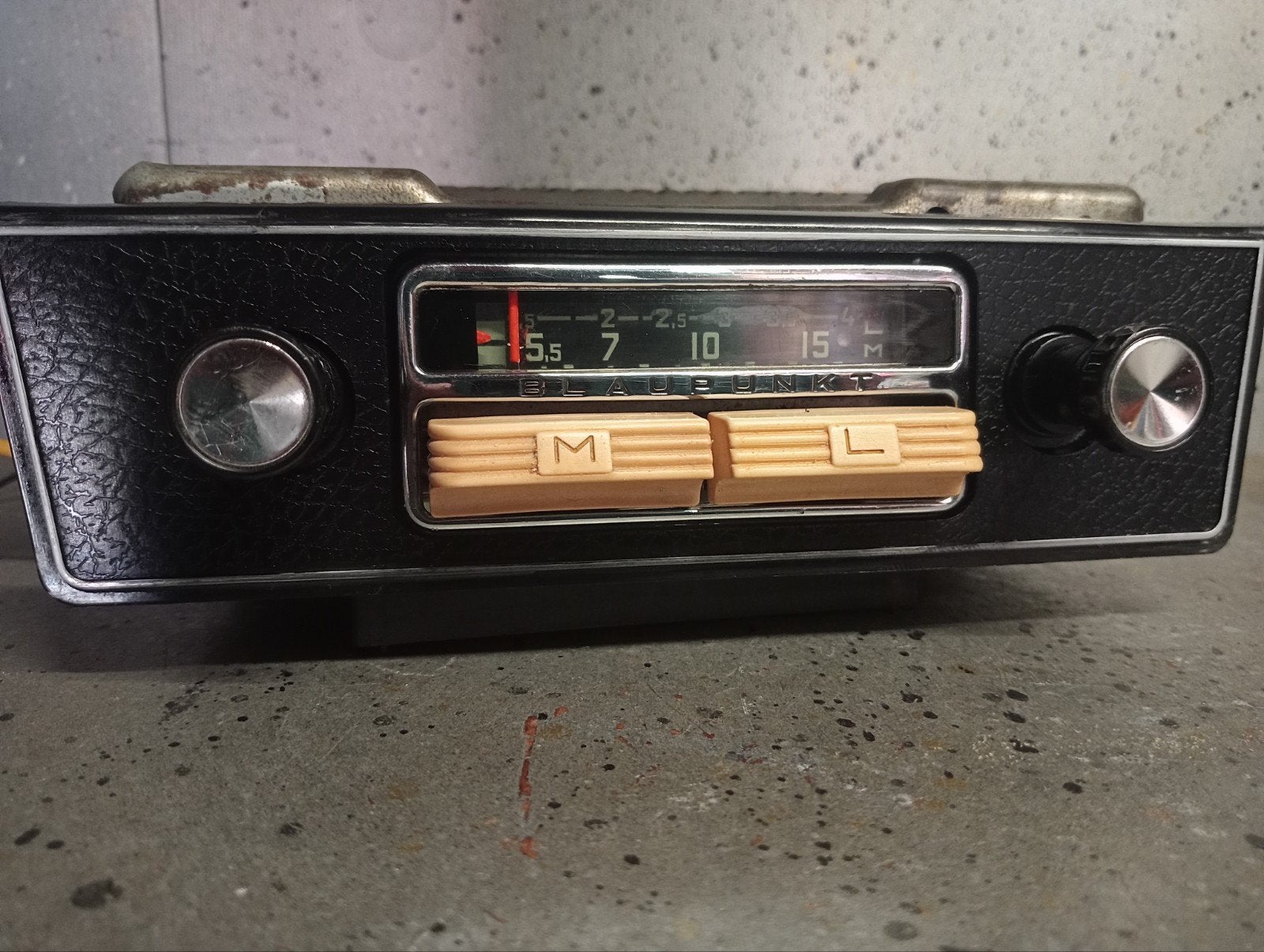 Blaupunkt Bremen Porsche 356 Goed Werkend, Auto diversen, Autoradio's, Ophalen of Verzenden