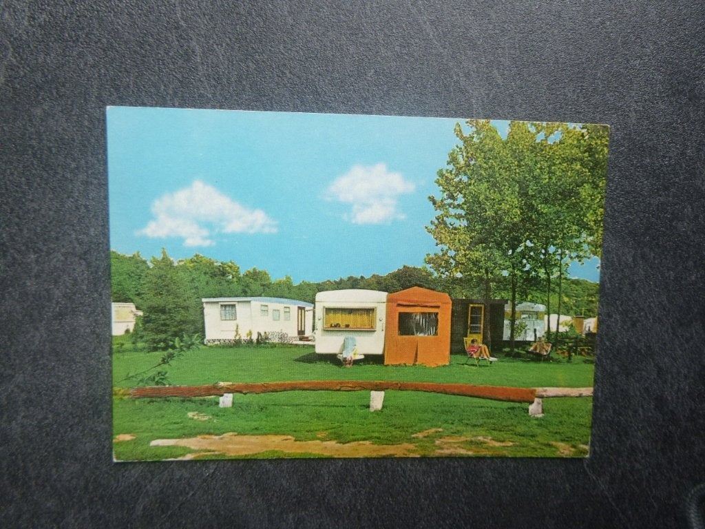 Oisterwijk, camping de Rosep /caravan 1971, Verzenden, 1960 tot 1980, Gelopen, Noord-Brabant