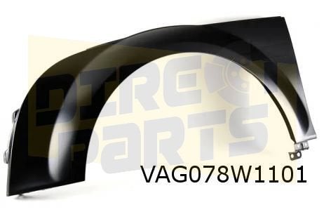 Audi TT (9/06-9/14) Voorscherm Links Origineel! 8J0821103B, -, Verzenden, -, Nieuw